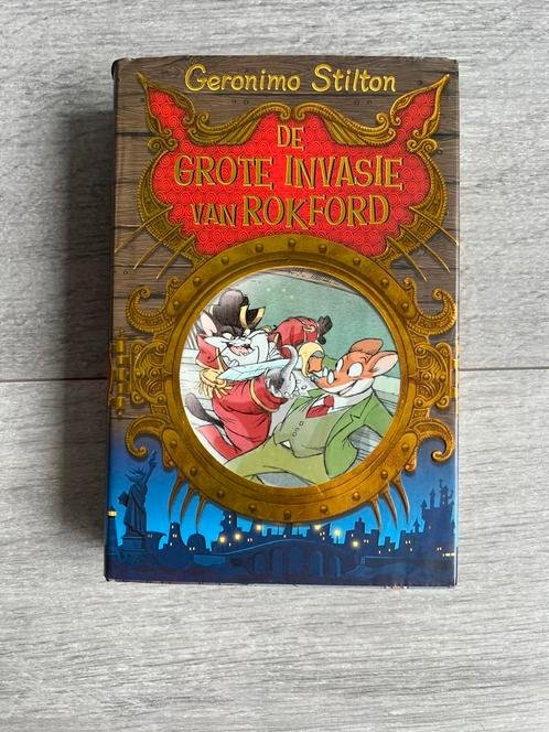Geronimo Stilton - De grote invasie van Rokford, Boeken, Kinderboeken | Jeugd | onder 10 jaar, Zo goed als nieuw, Ophalen of Verzenden