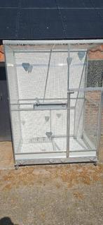 Kamervoliere, binnenvoliere, voliere aluminium, Dieren en Toebehoren, Vogels | Hokken en Kooien, Ophalen, Zo goed als nieuw, Aluminium