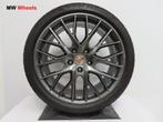 Originele Porsche Panamera 971 21 inch velgen zomerbanden, Gebruikt, 275 mm, Banden en Velgen, Personenwagen