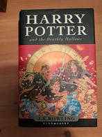 First edition Harry Potter and the Deathly Hallows 2007, Verzamelen, Harry Potter, Ophalen of Verzenden, Zo goed als nieuw