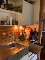 Vintage Bruynzeel keuken jaren 70, Huis en Inrichting, Keuken | Keukenelementen, Ophalen, Gebruikt, Wit, 150 tot 200 cm