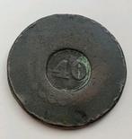 40 Reis 1823-1831 Brazilie Zware Antieke Munt Counterstamp, Ophalen of Verzenden, Zuid-Amerika