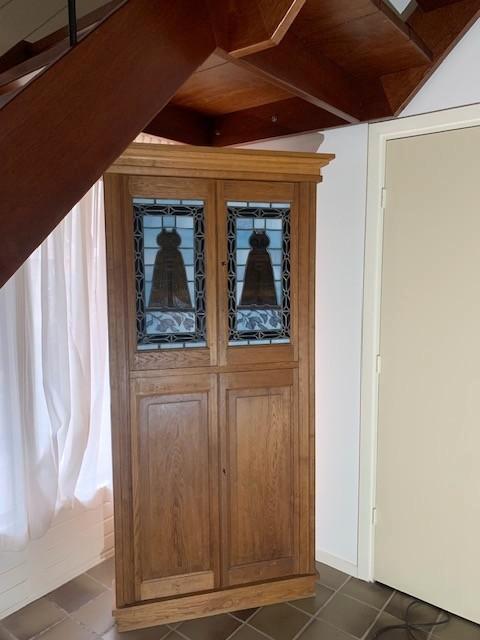 Hoekkast, Huis en Inrichting, Kasten | Wandmeubels, Gebruikt, 150 tot 200 cm, Minder dan 150 cm, 25 tot 50 cm, Met deur(en), Met plank(en)