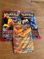 Team Rocket's Moltres ex + 2 Destined Rivals packs geopend!, Ophalen of Verzenden, Nieuw, Losse kaart