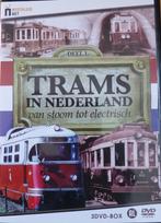Trams in Nederland (van stoom tot electrisch) (3DVD), Overige typen, Ophalen of Verzenden, Tram, Zo goed als nieuw