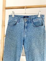 Leuke Pieces Jeans met Stippen - Maat S, Ophalen of Verzenden, Zo goed als nieuw, Blauw, W28 - W29 (confectie 36)