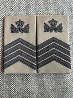 Set rangen squadron sergeant majoor luchtmacht gvt, Verzenden, Luchtmacht, Nederland, Embleem of Badge