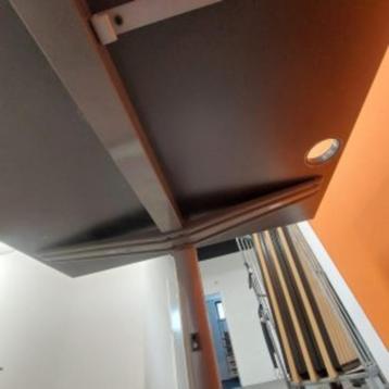 Kinnarps  bureau met slinger en kabelgoot 180x90xH62-82,24st - afbeelding 10