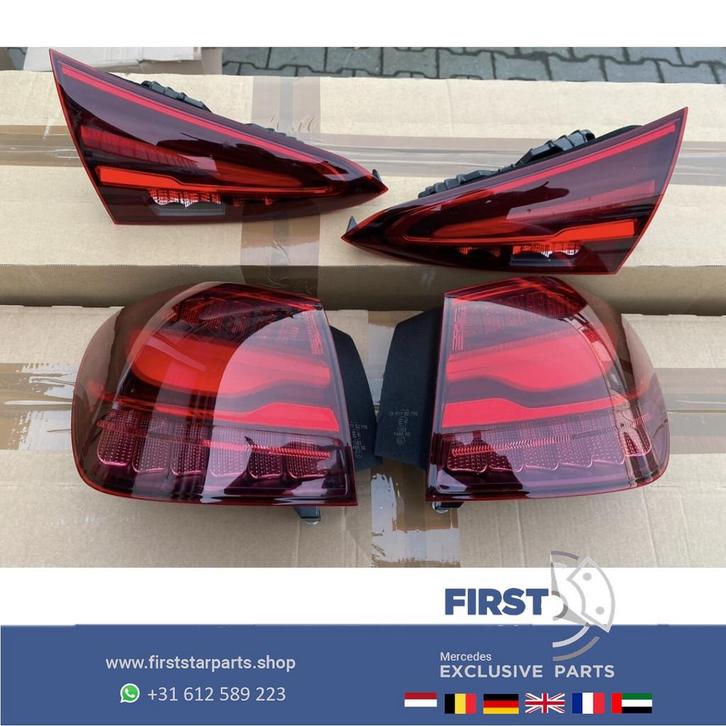 W177 V177 FACELIFT A35 A45 A45s AMG ACHTERLICHT SET A KLASSE, Auto-onderdelen, Carrosserie en Plaatwerk, Bumper, Mercedes-Benz
