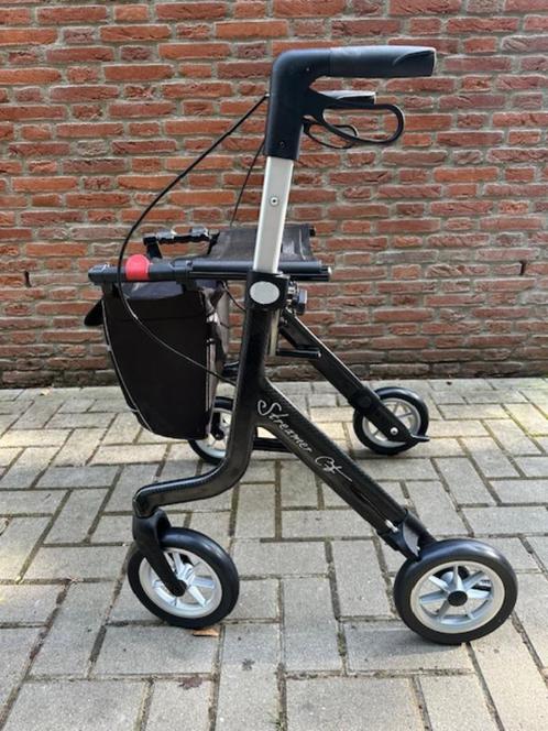 Rehasense Streamer CF Lichtgewicht rollator, Diversen, Rollators, Gebruikt, Lichtgewicht, Opvouwbaar, Ophalen of Verzenden
