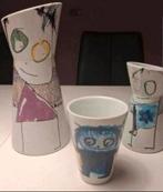 2 Poul Pava karaffen en 1 beker., Antiek en Kunst, Antiek | Porselein, Ophalen of Verzenden
