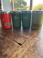 4 stuks superleuke retro blikken, Verzamelen, Blikken, Ophalen of Verzenden, Zo goed als nieuw, Overige