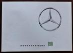 Mercedes-Benz 190 1962 brochure met bijlage, Boeken, Verzenden, Zo goed als nieuw, Mercedes