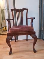 Antieke Chippendale Stijl Stoel, Antiek en Kunst, Antiek | Meubels | Stoelen en Banken, Ophalen of Verzenden