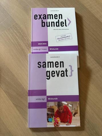 Wiskunde VMBO Examenbundel & Samengevat beschikbaar voor biedingen