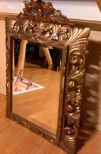 Antieke spiegel met facetrand ca 1900, Antiek en Kunst, Ophalen