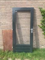 Hardhouten deur, Doe-het-zelf en Verbouw, 80 tot 100 cm, Ophalen of Verzenden, Zo goed als nieuw, 200 tot 215 cm
