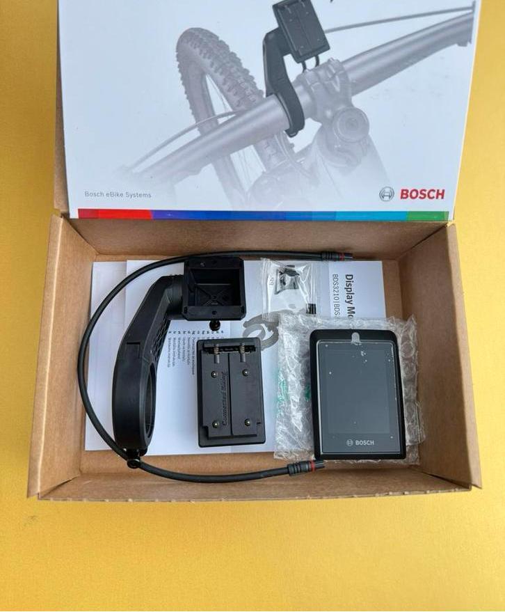 NIEUW Bosch SMART Kiox 300 scherm 35 mm houder set BHU3600, Fietsen en Brommers, Fietsaccessoires | Fietscomputers, Nieuw, Ophalen of Verzenden
