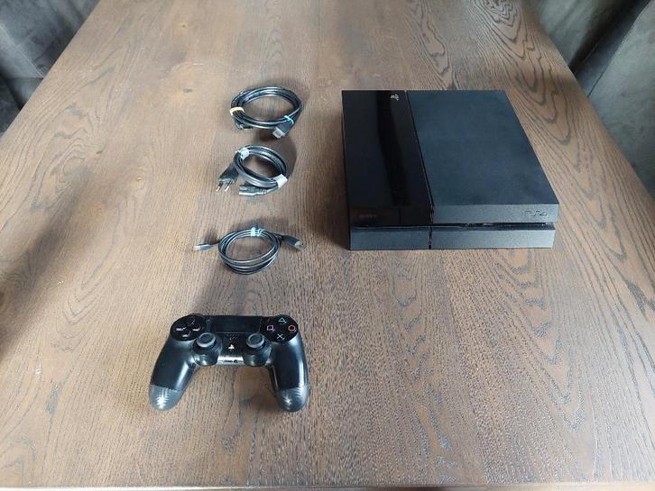 PlayStation 4 (PS4) 500GB – Compleet – Nette Staat, Spelcomputers en Games, Spelcomputers | Sony PlayStation 4, Zo goed als nieuw