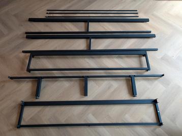 NOUS Living zwart metalen bed Dean (160x200 cm) beschikbaar voor biedingen