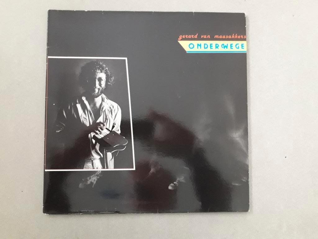 GERARD VAN MAASAKKERS - ONDERWEGE - LP, Cd's en Dvd's, Ophalen of Verzenden, Gebruikt, Overige formaten