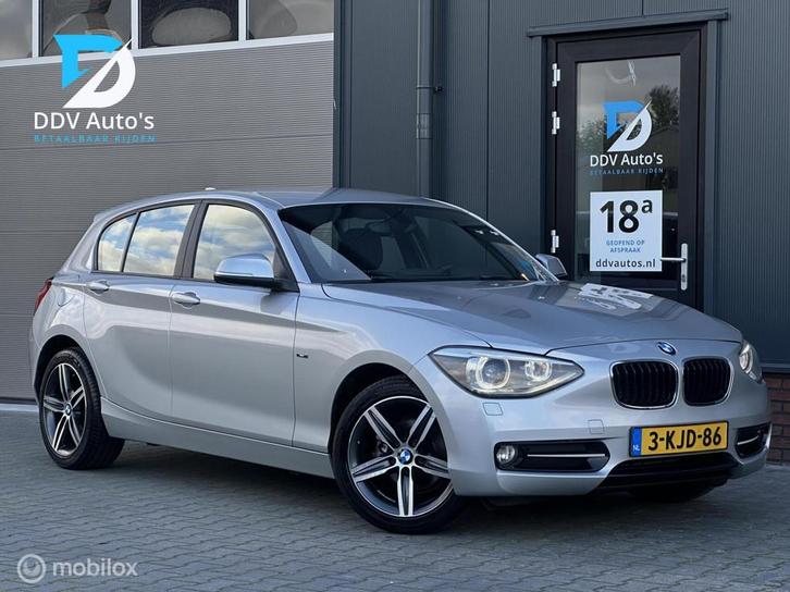 BMW 1-serie 114i/102pk|Sport Line|2013|NAP|Cruise|Stoelverw., Auto's, BMW, Bedrijf, Te koop, 1-Serie, ABS, Airconditioning, Bluetooth