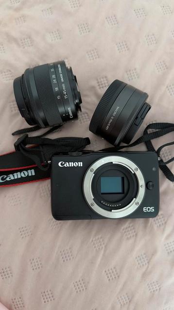 Canon EOS M10 + 2 Lenzen - Goede Staat beschikbaar voor biedingen