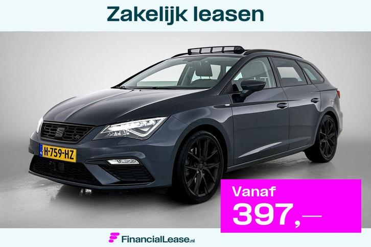 Seat Leon ST 2.0 TSI FR Business Intense | 191PK | PANO | CA, Auto's, Seat, Bedrijf, Lease, Financial lease, Leon, 4x4, ABS, Achteruitrijcamera