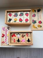 2x domino, Ophalen of Verzenden, Zo goed als nieuw