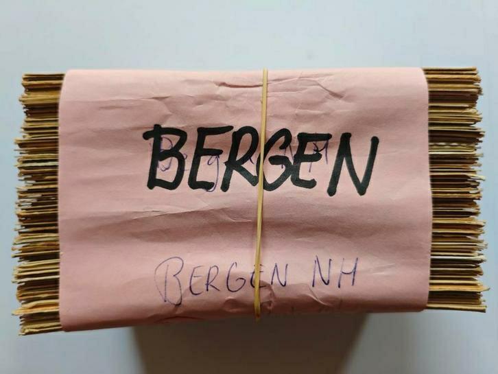 Partij Bergen -SLUIT VANAVOND-, Verzamelen, Ansichtkaarten | Nederland, Ophalen of Verzenden