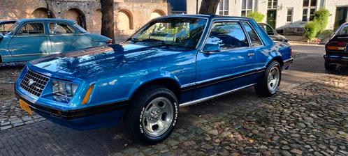 Ford Mustang 3.3 Ghia AUT 1979 Blauw, Auto's, Ford, Particulier, Mustang, Benzine, Hatchback, Automaat, Origineel Nederlands, Blauw