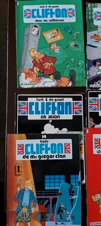 Clifton (strip boeken), Boeken, Stripboeken, Zo goed als nieuw, Meerdere stripboeken, Ophalen of Verzenden