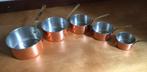 Koperen steelpannetjes, Antiek en Kunst, Ophalen, Koper
