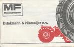 MF Massey Ferguson Brinkmann & Niemeijer - tractor trekker, Ophalen of Verzenden