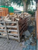 Openhaardhout Populieren - 4 Boxen Beschikbaar!, Tuin en Terras, Haardhout, Minder dan 3 m³, Ophalen, Overige houtsoorten, Blokken