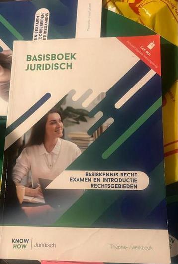 Basisboek Juridisch - Recht, Examen & Introductie beschikbaar voor biedingen