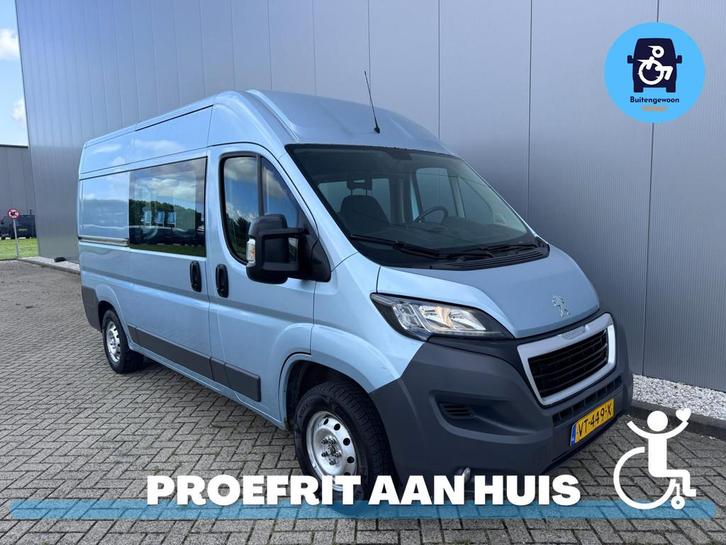 Peugeot Boxer L2H2 1e Eigenaar Rolstoelbus (Airco) Bed Fiat, Auto's, Bestelauto's, Bedrijf, Te koop, Aangepast voor mindervaliden