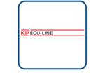 Kip ECU-LINE caravan en camper sticker, Verzenden, Nieuw, Bedrijf of Vereniging