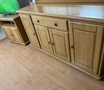 Meubelset te koop: TV meubel, dressoir, kast, tafel + stoele, Ophalen, Gebruikt, Met lade(s), 150 tot 200 cm