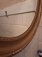Engelse ovale lijst, facet geslepen spiegel, vintage spiegel, Minder dan 100 cm, Minder dan 50 cm, Gebruikt, Ophalen of Verzenden