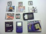Gameboy color + spellen, Spelcomputers en Games, Spelcomputers | Nintendo Game Boy, Ophalen, Gebruikt, Game Boy Color, Met games