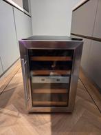 Dubbele Caso wijnkoelkast met 2 zones 12 flessen, 200 liter of meer, Ophalen, Zonder vriesvak, 160 cm of meer