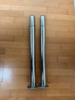 Ikea OLOV Aluminium verstelbare tafelpoten, Tafelpoot, Gebruikt, Rond, 50 tot 100 cm