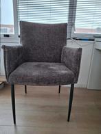 Mooie grijze stoel Leenbakker 4 maanden oud., Huis en Inrichting, Stoelen, Ophalen of Verzenden, Zo goed als nieuw, Grijs, Eén
