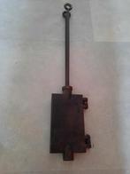 Antiek gietijzeren wafelijzer, Ophalen of Verzenden