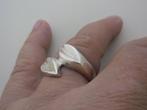 zilveren ring modernist Mexico [901], Sieraden, Tassen en Uiterlijk, 18 tot 19, Verzenden, Zo goed als nieuw, Dame