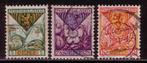 Nederland 1925 166/168 Kind, Gest, Postzegels en Munten, Postzegels | Nederland, Ophalen of Verzenden, T/m 1940, Gestempeld