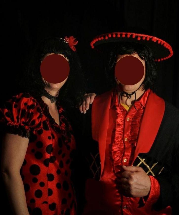 Spaanse kleding kostuums te huur compleet max €22, Kleding | Dames, Carnavalskleding en Feestkleding, Zo goed als nieuw, Kleding