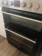 Belling gasfornuis met dubbele oven., Inductie, Zo goed als nieuw, Ophalen