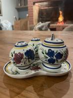JS Schoonhoven Peper, Zout & mosterd stel Delfts aardewerk, Ophalen of Verzenden